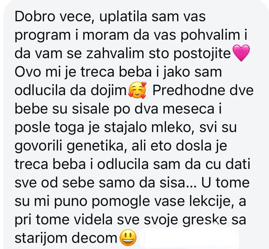 Iskustvo mame V. sa trećom bebom nakon prethodnog iskustva